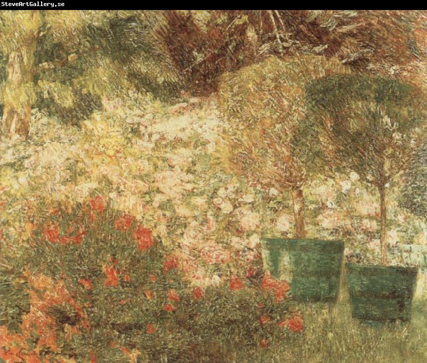 Emile Claus A Corner of my Garden